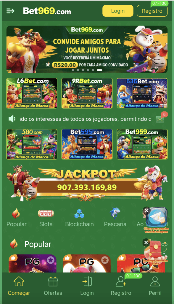 Bet969.com casinos login