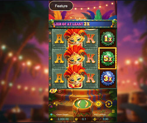 Samba Jewel Captura de tela do jogo 2