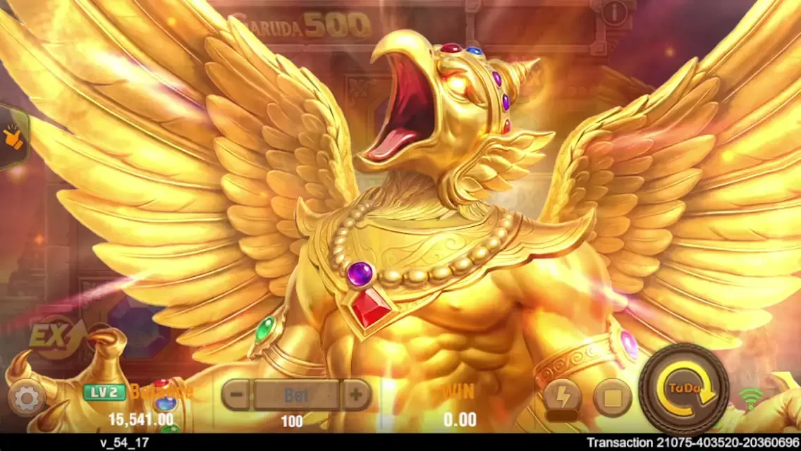 Fortune Garuda 500 Captura de tela do jogo 1